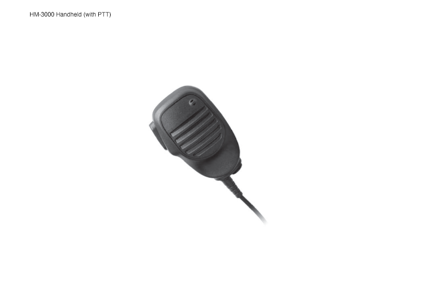 HM-3000 Handheld (with-PTT)